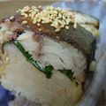博多のあん's cooksnap of when they made 焼き鯖寿司.