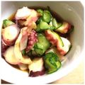 natural700's cooksnap of when they made タコの酢の物.