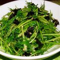 ☆ﾊﾟｲﾝ☆'s cooksnap of when they made 【ちょいと一品】水菜のナムル.