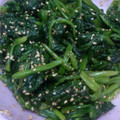 まゆぅ33's cooksnap of when they made レンジで簡単☆ほうれん草のごま和え♪.
