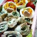 misaka's cooksnap of when they made キャラ弁　花畑∵たまご.
