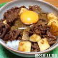 オオノさん's cooksnap of when they made 簡単♪牛肉と山芋丼.