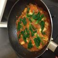 BORURU's cooksnap of when they made 餅と納豆ほうれん草のミートソース焼き.
