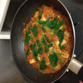 BORURU's cooksnap of when they made 餅と納豆ほうれん草のミートソース焼き.