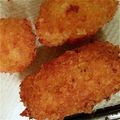 kaori94's cooksnap of when they made ハム＆チーズ！　ねっとり里芋コロッケ.