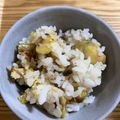 しろくお's cooksnap of when they made 栗ごはん　ほっこり　炊き込みご飯　栗.