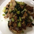 ★ゆめこ★'s cooksnap of when they made 大根の葉と豚肉の甘辛炒め煮.