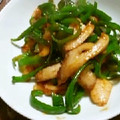 hime犬's cooksnap of when they made ピーマンとちくわのピリ辛ゴマ炒め♪.