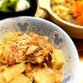 ゃぁゃ's cooksnap of when they made ピリ辛☆大根と竹輪の♫カニカマ旨味煮♫.