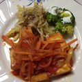 いぬさち's cooksnap of when they made 節約・ポークチャップ？【お豆腐チャップ】.