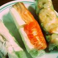 おたんこぷー's cooksnap of when they made サーモンとクリームチーズの生春巻き☆.