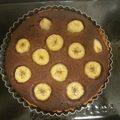 alice777's cooksnap of when they made ココアとバナナのタルト.