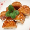 ゆみぴよん's cooksnap of when they made レンコンのはさみ照り焼き.