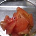 芋けんぴ大好き's cooksnap of when they made 簡単！サラダでトマト♪.