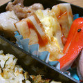 もりはん's cooksnap of when they made お弁当に簡単♪ちくわの2色焼き★.