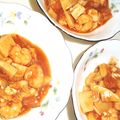 kurukurumin's cooksnap of when they made えびと豆腐とたけのこのチリチリソース.
