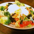 お料理上手〜♪'s cooksnap of when they made 節約！残ったサラダで「サラダ丼♪」.