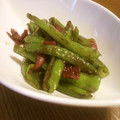 framboise⁂'s cooksnap of when they made ししとうの＊梅おかかいため＊.