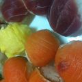 youxiang96's cooksnap of when they made 簡単☆かわいい☆てまり寿司♪.
