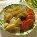 miyuki12's cooksnap of when they made さつまいもと人参のにんにく煮.