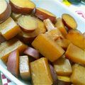みきあやっぺ's cooksnap of when they made おばあちゃんの味♡さつまいもの甘煮.