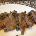ぐらっきー's cooksnap of when they made 豚ヒレ肉のソテー☆ケーパー添え.