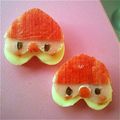 ﾎﾜｲﾄ03's cooksnap of when they made キャラ弁☆ハート型で簡単サンタさん.