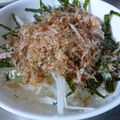 OvOBaby's cooksnap of when they made 海苔乗り大根サラダ.