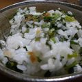 fumi020707's cooksnap of when they made 大根の葉と梅の菜飯　生姜醤油風味.