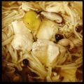 みたみ's cooksnap of when they made タジンでヘルシー♪きのこと鶏の蒸し煮.