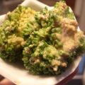 tomokoshiawase's cooksnap of when they made ☆簡単　ブロッコリーnoごまマヨ和え.