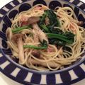 ずっきーに78's cooksnap of when they made 塩麹deほうれん草のパスタ♪.