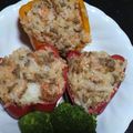 ＳＯＲＡ＿ＳＯＲＡ's cooksnap of when they made パプリカボートのひき肉ごはん.