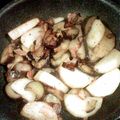yukimama04's cooksnap of when they made ナスと長芋のバタポン炒め.