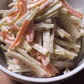 くろねこ＾＾'s cooksnap of when they made ごぼうサラダ.