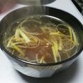 ゆうさお1114's cooksnap of when they made ぽっかぽかになる生姜と葱のあったかスープ.