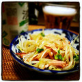 SBK's cooksnap of when they made もやしと焼豚で簡単おつまみ.