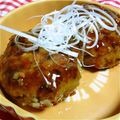 ちょこにゃんくー's cooksnap of when they made 野菜たっぷり豚つくね.
