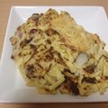 Eria0213's cooksnap of when they made 残ったパスタで＜リメイクガレット＞♪.