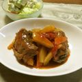 タヨン's cooksnap of when they made フライパン１つで作るロールシチュー.