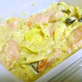 anjizi's cooksnap of when they made おさかなのソーセージのカレークリーム煮.