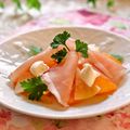 さとみわ's cooksnap of when they made 生ハムと柿・大根のフルーティーサラダ*゜.