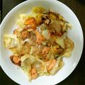 きーぱ's cooksnap of when they made 鮭とキャベツの炒め物.