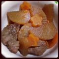 yuruhiro's cooksnap of when they made ご飯に合う◎牛肉と大根の煮物♪.