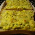 大魔女's cooksnap of when they made たまごネギじゃこトースト✿.