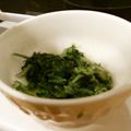 たえぞー☆'s cooksnap of when they made 春菊が苦手でも☆おひたし.
