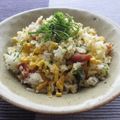 doiko's cooksnap of when they made お家で激安☆梅しそチャーハン.