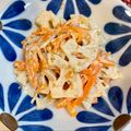 __おもち's cooksnap of when they made 簡単！れんこんと人参のごまマヨサラダ.