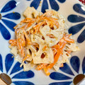 __おもち's cooksnap of when they made 簡単！れんこんと人参のごまマヨサラダ.
