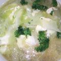 むぅす's cooksnap of when they made 玉子とキャベツのフワフワ☆スープ.
